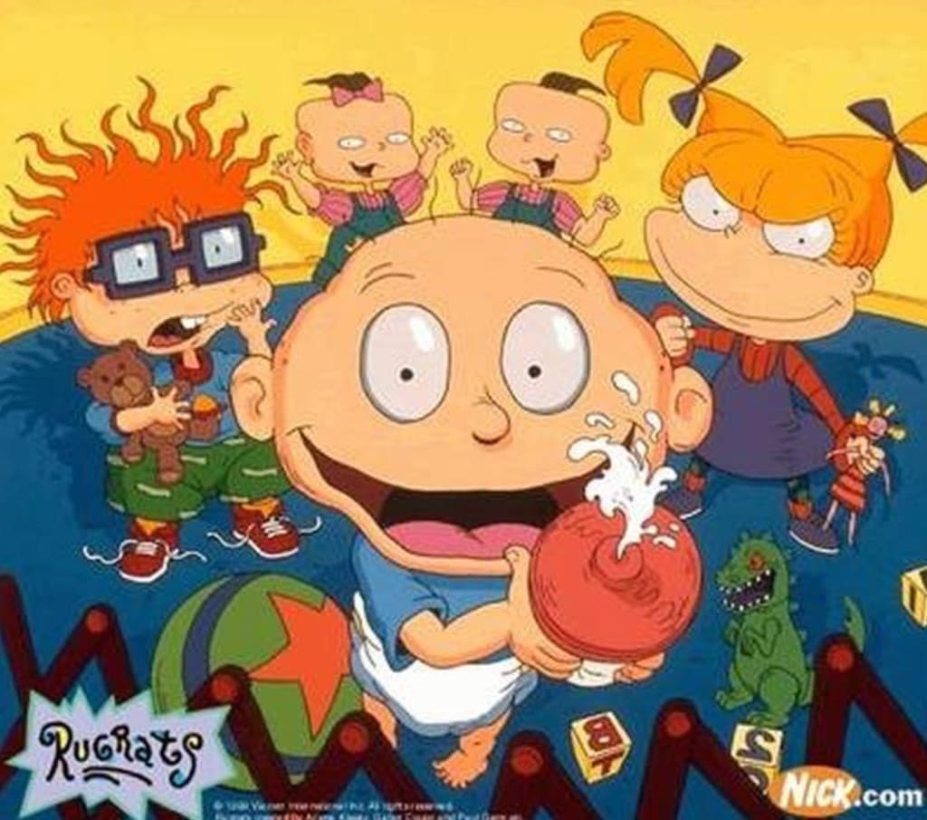 Rugrats cartoon reference